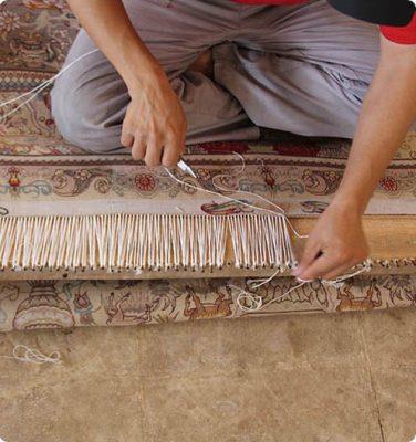 Persian Carpetペルシャ絨毯処理すること